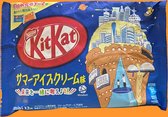 Glico KitKat Summer Ice cream | Mini Japanse Snoep Snack Chocolade  - 12 stuks