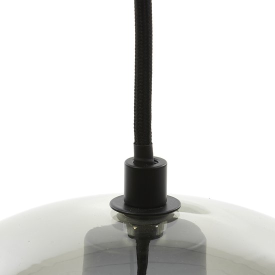 Suspension 10L 124x35x120 cm SUBAR noir mat + verre fumé