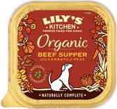 3x11x150 gr Lily's kitchen dog organic beef supper hondenvoer