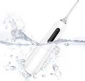 Sokany - Waterflosser Draadloos - Elektrisch - 10 Standen - 5 Opzetstukken - USB Oplaadbaar - Waterpik - Monddouche - Waterdicht - Wit
