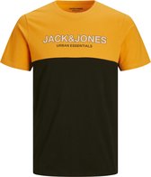 JACK&JONES JUNIOR JJEURBAN BLOCKING TEE SS O-NECK NOOS JNR Jongens T-shirt - Maat 176