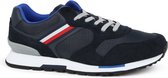 Tommy Hilfiger Sneaker Retro Runner Stripes Donkerblauw