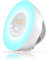 Zleepy® Wake-up Light Meerdere licht- en geluidsopties - Lichtwekker - Wekkerradio - Inclusief Snoozefunctie