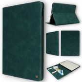 iPad 10.2 (2019) Hoes Emerald Green - Casemania Book Cover