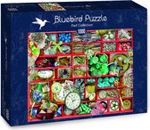 Red Collection Collage puzzel bluebird 1000