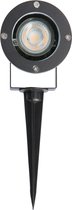 Prikspot met Stekker - Shana Urbun - GU10 Fitting - Rond - Aluminium - Philips - CorePro 827 36D - 4W - Warm Wit 2700K - Dimbaar