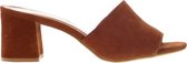 Tango | Brooklynn 1-a cognac nubuck mule - covered heel/sole | Maat: 39