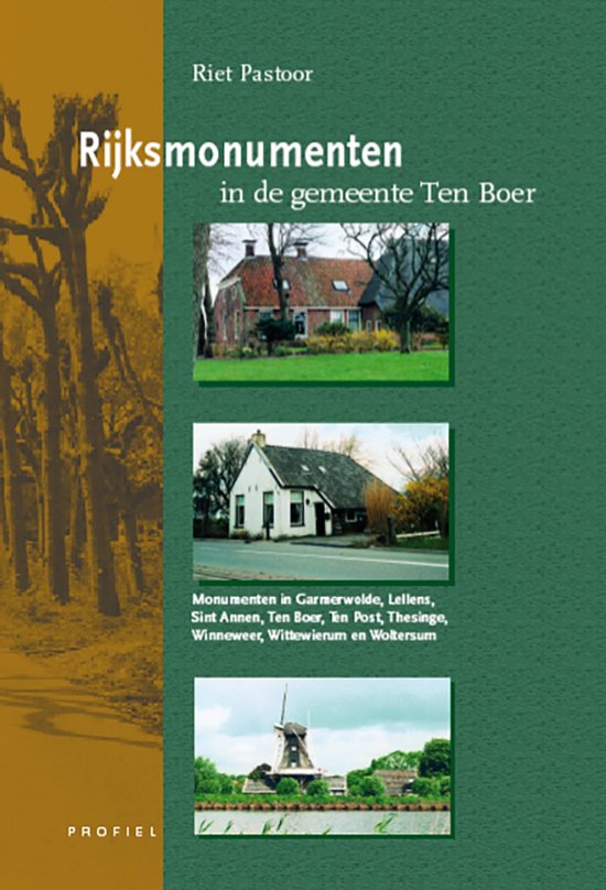 Rijksmonumenten in de gemeente Ten Boer