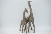 Nyut - Tweedelig Giraffenbeeld - Standbeeld (Brons)
