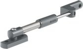 AXA Telescopiche Raamuitzetter (type 20 EX) Staal Aluline (Zilverline): Naar buiten draaiend (20 cm).