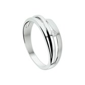 The Jewelry Collection Ring Diamant 0.05ct H Si - Witgoud