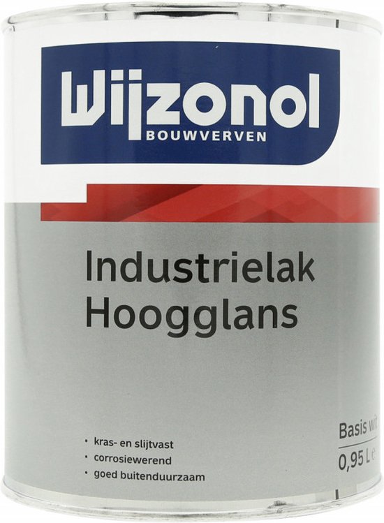 Industrielak Hoogglans RAL 9010 wit 2,5 Liter | bol.com