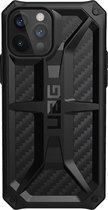 UAG Monarch Apple iPhone 12 Pro Max Backcover hoesje - Carbon Fiber