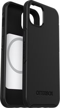OtterBox Symmetry+ hoesje met MagSafe voor Apple iPhone 13 Mini - Zwart
