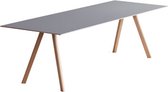 Copenhague CPH30 tafel - grijs - Eiken gezeept - 250 x 90 cm