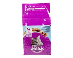 WHISKAS - 1+ droog tonijn - 1,9KG