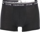 Calvin Klein CK ONE Cotton trunk (1-pack) - heren boxer normale lengte - zwart - Maat: S