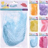 Raffia 14 gram blauw