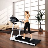 Opvouwbare loopband voor thuis Elektrische Loopbanden, Woodtree Running Machine,draagbare hellingsloopband met LED-monitor, fitnessapparatuur voor thuiskantoor Gym