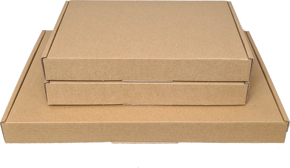 Brievenbusdoos a5 - 50 stuks - 220 × 155 × 28mm - Bruin - Past door de brievenbus - Sterk karton - Handig voor kleine producten die door de brievenbus passen - ace-211731
