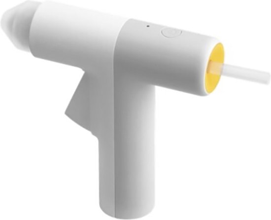 HANSILK Draadloos Hot Lijmpistool Mini USB Oplaadbaar 2200mAh 90 Minuten Werktijd 20 Stks Lijmsticks 7x100mm Voor Handgemaakte Diy Crafting Verpakking Reparaties Grijs 1687097048