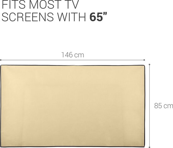 Housse De Protection D'écran Pour TV 65 Pouces - Marque Kwmobile, Neuve