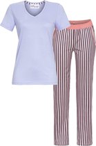 Bloomy pyjama blauw en roze