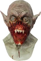 HENGYUTOYMASK Evil Imp Goblin Blood Vampire Dracula Latex hoofd- en nek horror masker