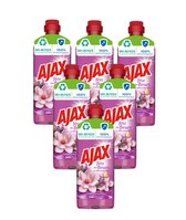 Ajax fête des fleurs lavendel en magnolia 6x 1L - voordeelverpakking