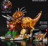 TaoMisi - Dinosaurus Triceratops - 2116 Onderdelen - Geschikt voor Lego - Bouwdoos - 3d Puzzel