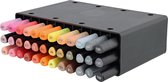twinmarkers - 36-delig - op alcoholbasis - 19 x 8 x 16.5 cm