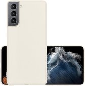 Samsung Galaxy S22 Plus Hoesje Back Cover Siliconen Case Hoes - Wit