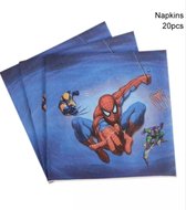 Spiderman servetten 20 stuks