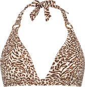 CYELL Leopard Love bikinitop met voorgevormde cups - dames - Maat 70D