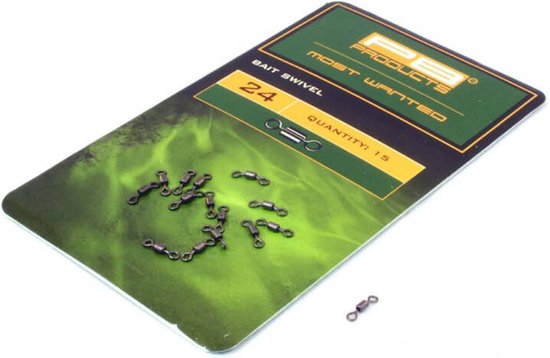PB Products - Bait Swivel 24 - Maat 24 - 15 stuks van PB Products — afbeelding 4