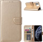 IPHONE X/XS - BOOK HOESJE MET PASHOUDER - BOOKCASE