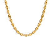 Gouden Koord Ketting 2.8 mm 55 cm 14 karaats