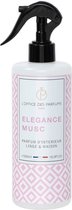 L'office des parfums - Elegance Musk - Super lang ruikende roomspray - Super lang ruikende huisparfum - 500ml Spray