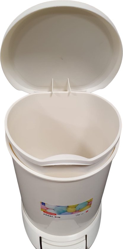 Pedaalemmer Toilet Badkamer 5Liter - Prullenbakje - Kleine Prullenbak - Met Binnenemmer