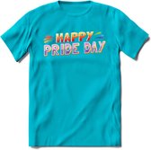 Pride Day | Pride T-Shirt | Grappig LHBTIQ+ / LGBTQ / Gay / Homo / Lesbi Cadeau Shirt | Dames - Heren - Unisex | Tshirt Kleding Kado | - Blauw - XXL