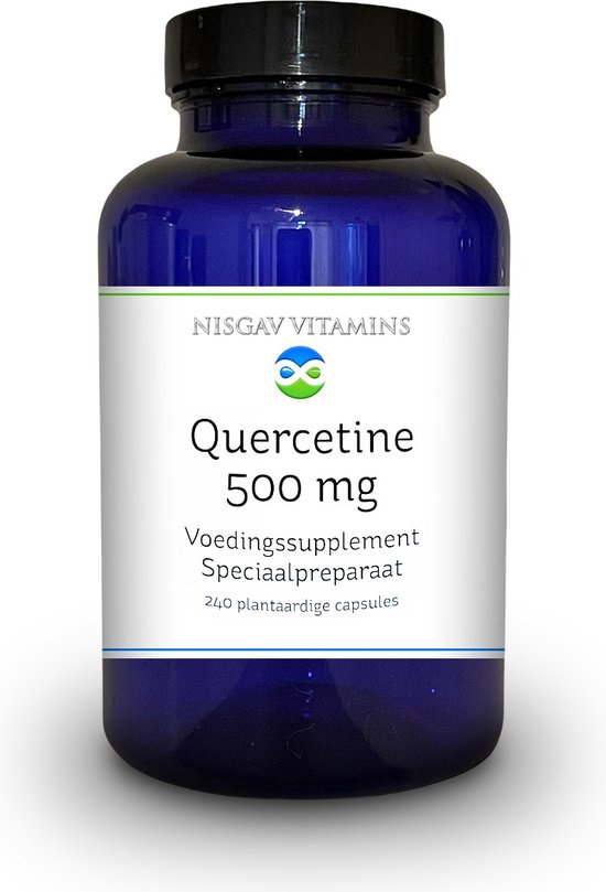 Nisgav Vitamins Quercetine 500 mg puur 100 240 capsules