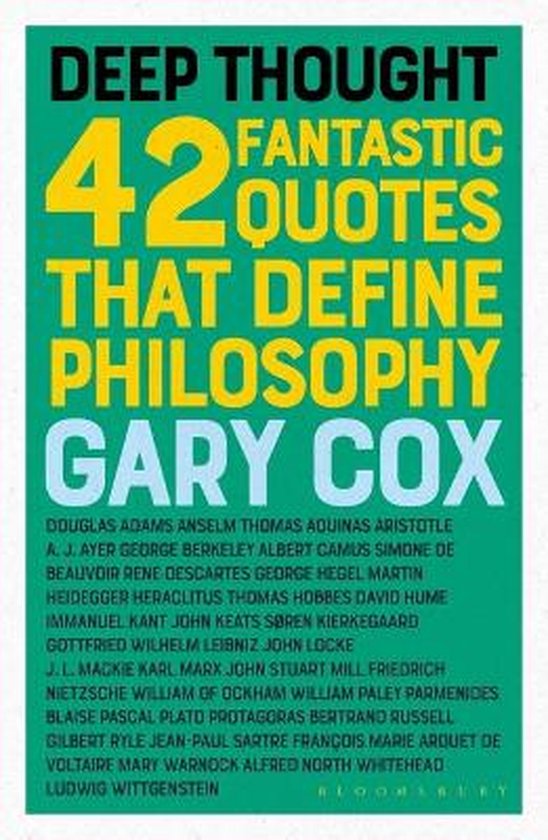 Deep Thought 9781350066588 Gary Cox Boeken