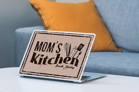 Sticker ordinateur portable - 13,3 pouces - Cuisine - Mam - Vintage