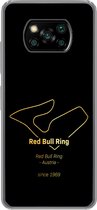Geschikt voor Xiaomi Poco X3 NFC hoesje - Red Bull Ring - Oostenrijk - Circuit - Siliconen Telefoonhoesje - Cadeau voor man