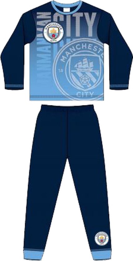 Pyjama enfant Manchester City - 5/6 ans (116) - logo bleu | bol.com