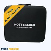Most Needed Game Console Suitcase - Playstation 5 - PS5 koffer - Stevig - Waterdicht - Zwart