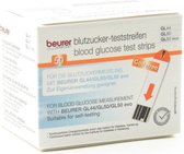 Beurer GL 44/50/50 evo Teststrips voor Bloedsuikermeter - Bloedglucosemeter - 50 Stuks - Codevrij