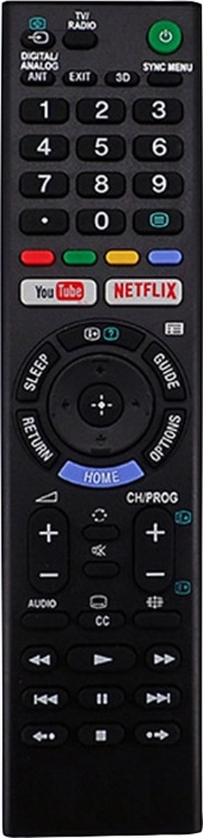 2x télécommande universelle RMT-TX100D pour Sony HDTV LED