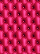 Decopatch papier Chesterfield look rood