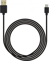 Grab n Go USB-A naar Micro USB Kabel 3 Meter - Zwart